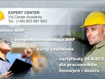 Kompleksowa obsługa BHP oraz szkolenia VCA/SCC