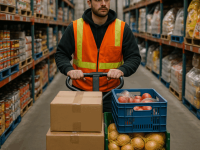 Order Picker na magazynie w Kampen